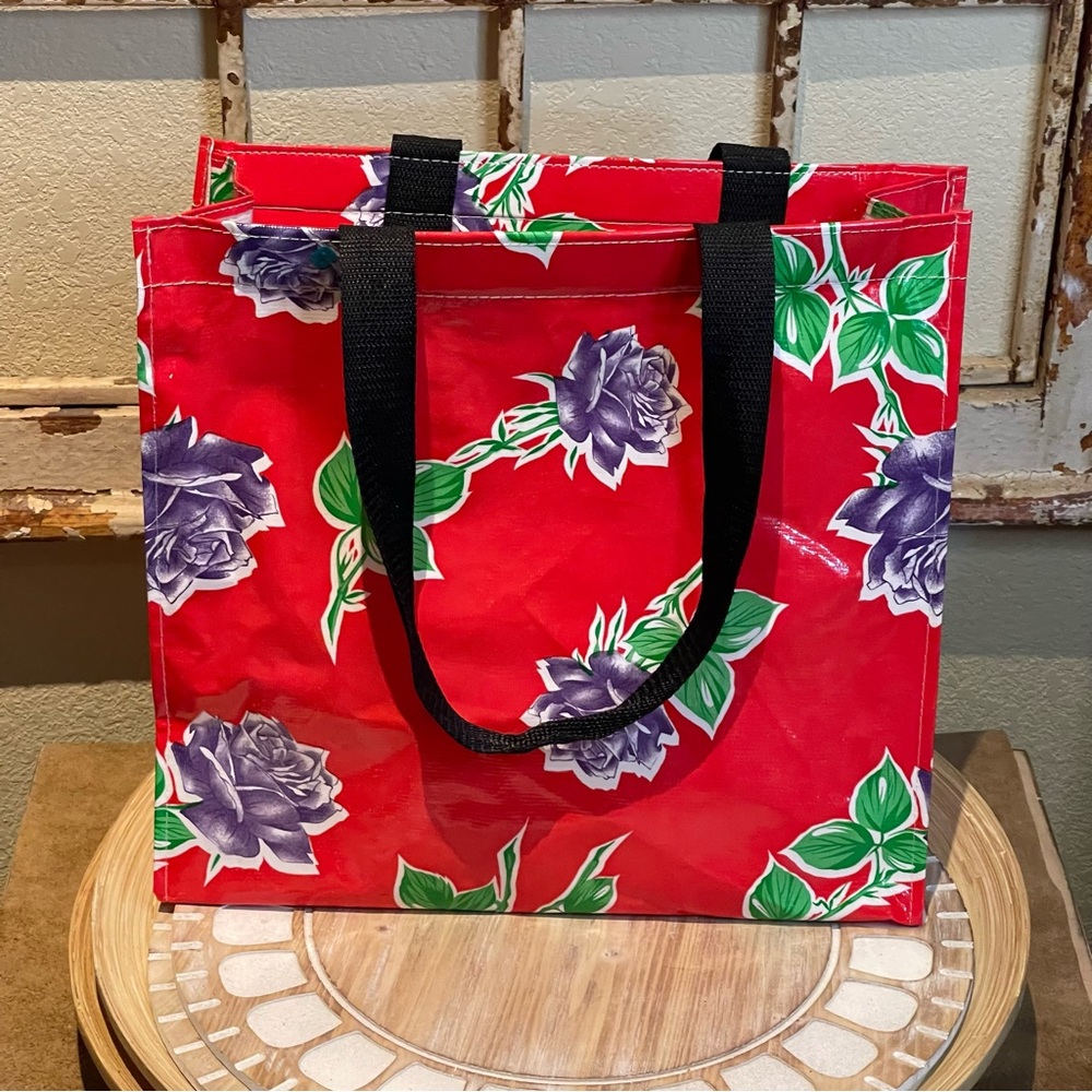 Oilcloth tote